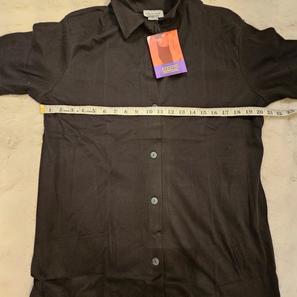 Fashion Formulas Black Blouse